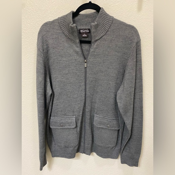 MICHAEL Michael Kors Other - Michael Michael Kors Gray Cardigan Sweater‎